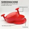 Chicken Shredder Tool Anti-Slip Design Meat Shredder Ergonomic Handle Manual Chopper Meat Mincer Dishwasher Safe Beef Pork Turkey Grinder