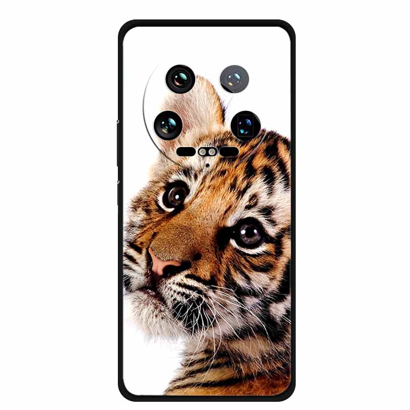 Чехол для Xiaomi 14 Ultra 5G 6,73" Роскошный мягкий силиконовый задний чехол из ТПУ для телефона Xiaomi 14 Ultra Чехлы для телефона Mi 14Ultra Funda ТПУ-оболочка