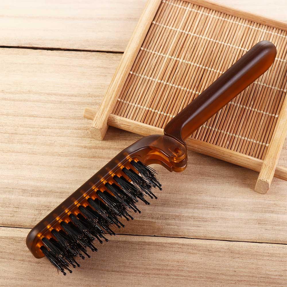 Accessories Hairdressing Compact Bristle Hair Brush Bristle Comb Foldable Comb Hair Styling Tool