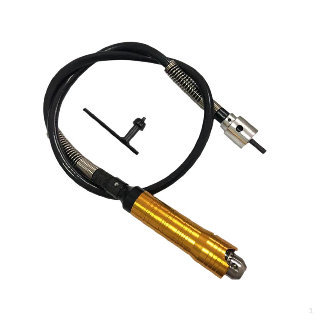 Adapter Attachment Extension Sturdy Flexible Shaft for Electric Drill Rotary Grind Tool Carving