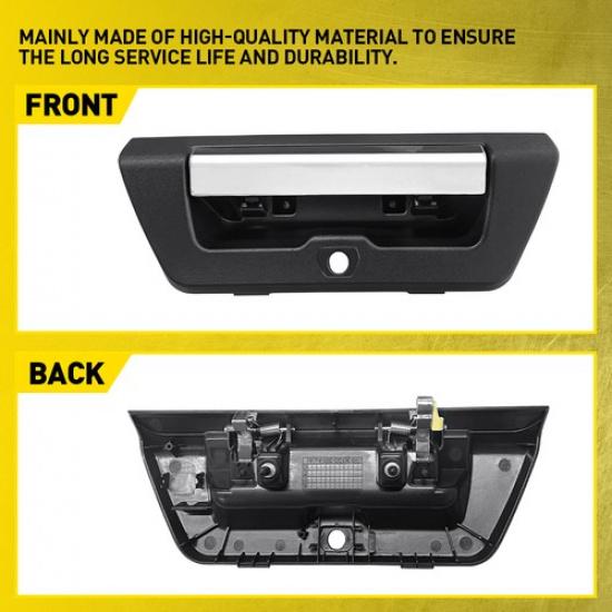 Tailgate Handle & Bezel w/ Camera Hole For Ford F150 2015-2018 FL3Z9943400FA EXV