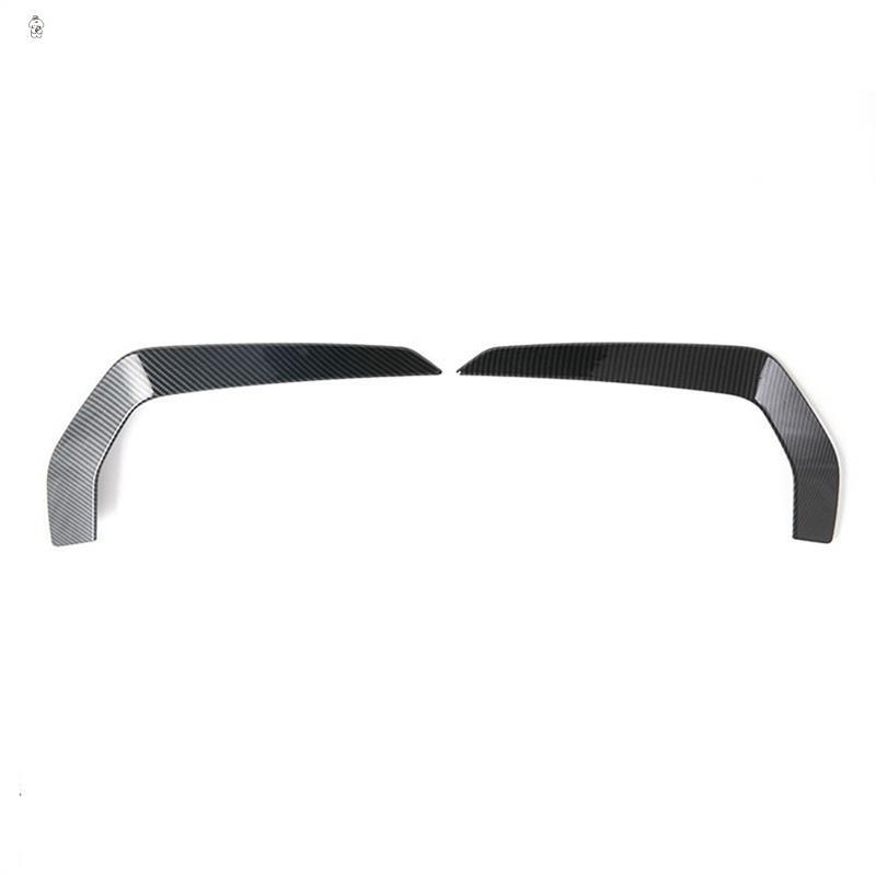 For BMW X3 G45 2025 Carbon Fiber Car Rear Bumper Lip Splitter Spoiler Canard Cover Trim Decoration Accessories