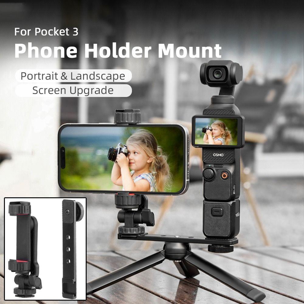 Photography Accessories Phone Bracket Mount Phone Clip Holder for DJI Osmo Pocket 3 Live Streaming