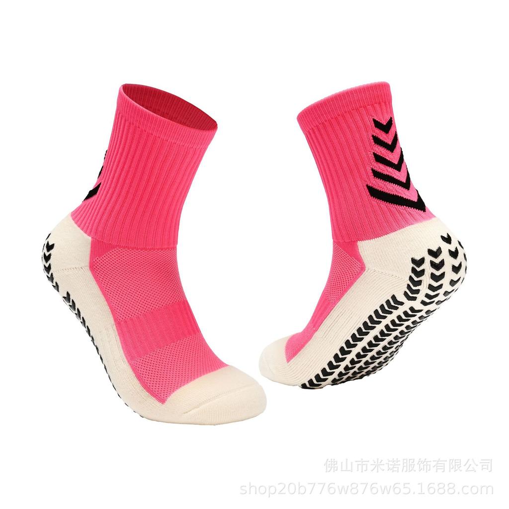 Профессиональные нескользящие футбольные носки средней длины с толстой махровой подошвой - Дышащие, амортизирующие, износостойкие для мужчин и женщин