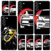 Чехол для телефона JDM Tokyo Drift Sports Car Lamp для Samsung Galaxy S23 Ultra S22 S21 S20 FE 5G S10 S10E S9 S8 Plus Note 20, мягкий чехол