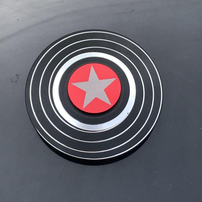Ярко окрашенный спиннер Капитана Америки с высокоскоростным вращением для снятия стресса