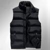 Жилет из пухового хлопка, мужская легкая куртка из пухового хлопка, утолщенная теплая куртка, большой размер, внутренняя и наружная одежда, жилет из хлопка, куртка