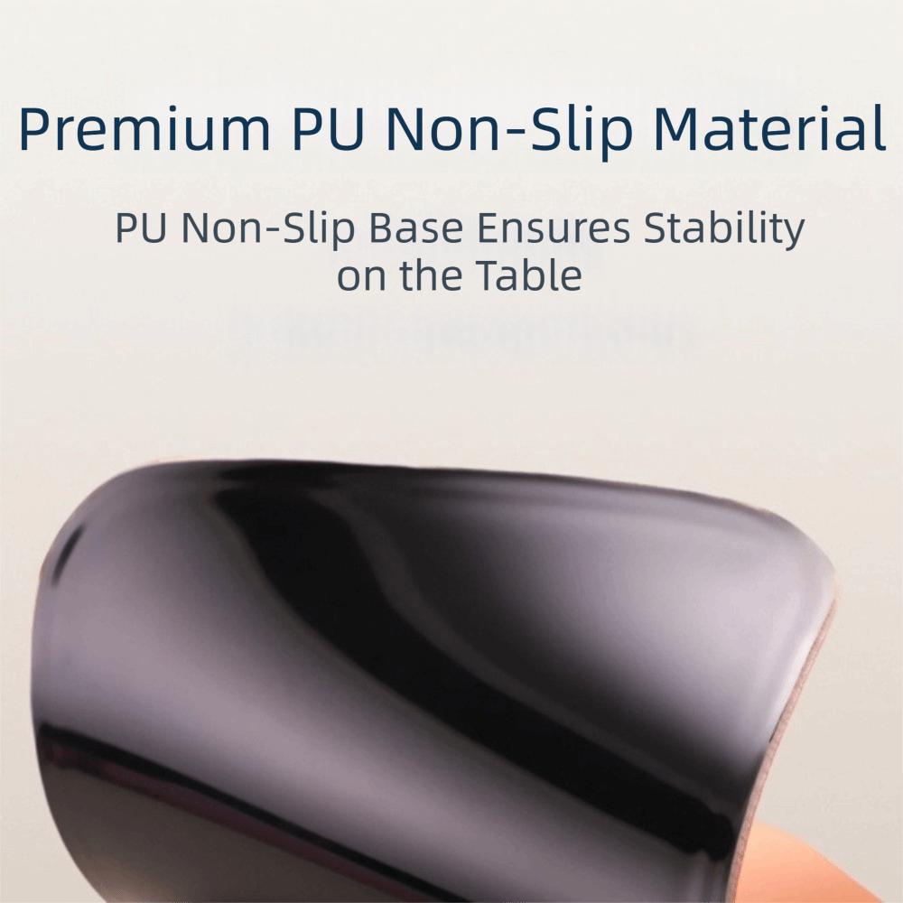 Silicone Wrist Rest Mouse Pad Non-Slip Smooth Surface Mouse Pad With Wrist Rest Soft Thick Sponge Keyboard Wrist Support