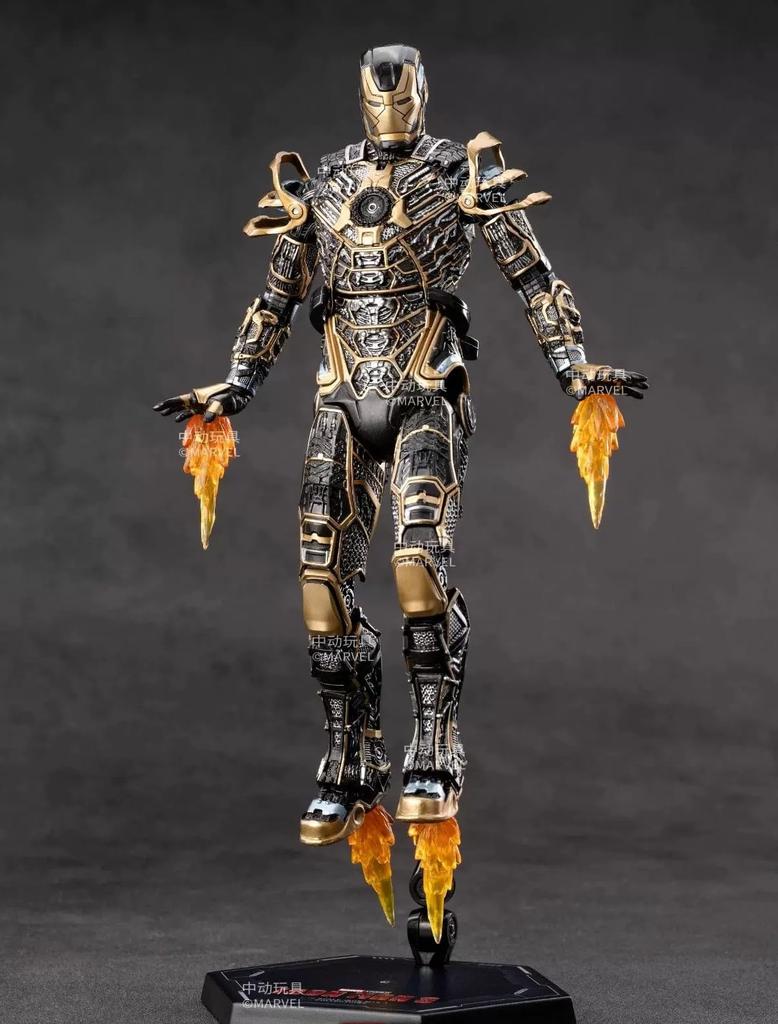 ZD TOYS Iron Man 3 Mark 41 MK41 масштабная окрашенная готовая фигурка "Сага Бесконечности" 1/10