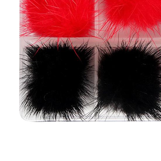 6 шт./кор. магнитный съемный шарик для ногтей, украшение для маникюра, мини-плюшевый шарик для дизайна ногтей