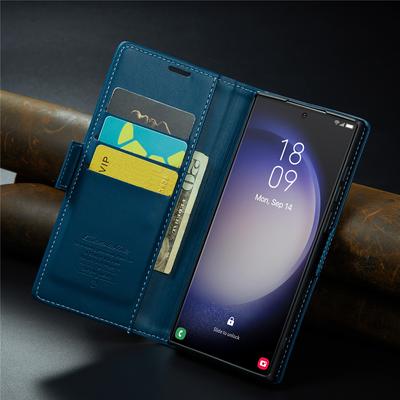 Кожаный чехол-кошелек с магнитным магнитом для Samsung Galaxy S23 S22 Ultra S21 Plus S20 FE Note 20 A54 A34 A73 A53 A33 A72 A52 5G откидная крышка