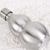 Silver 500ml Stainless Steel Travel Gourd Shape Water Bottle With Practical Carry Leather Strap Whiskeys Liquor Flask