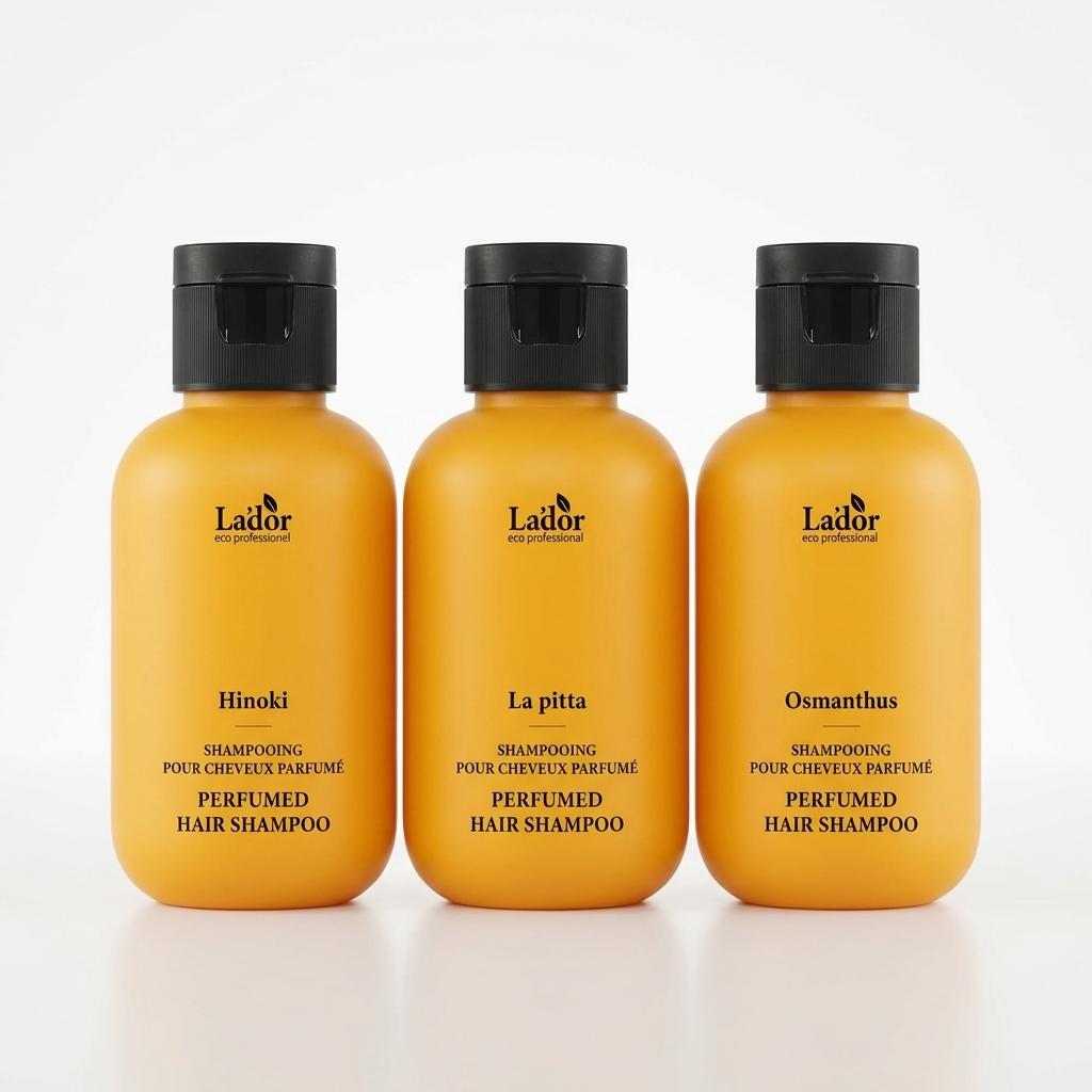 Lador Набор шампуня и парфюма от BTS Джимина (530 мл + 100 мл Мини) - [K-BEAUTY] Нишевый аромат и стеклянные волосы