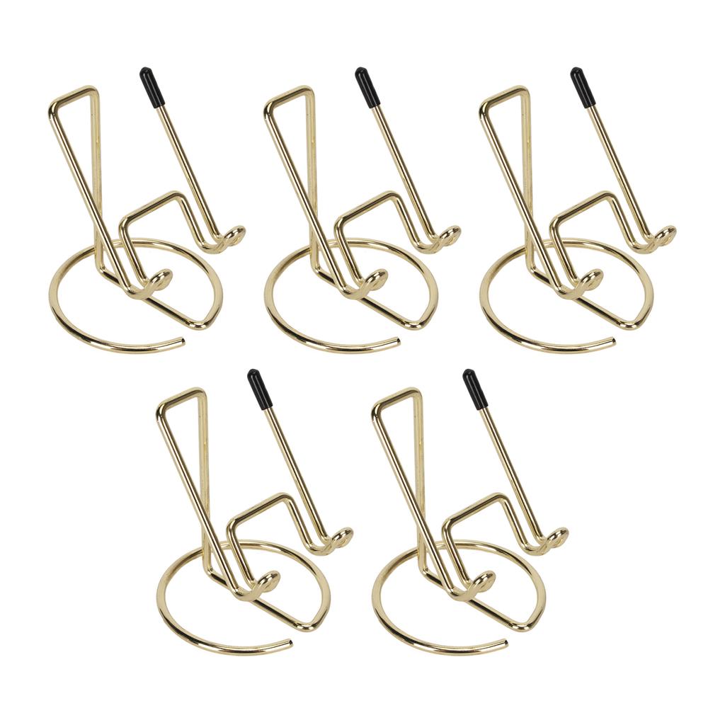 5 шт. Металлическая настольная подставка для мобильного телефона, милая гальванизированная металлическая подставка-держатель для мобильного телефона, настольный аксессуар