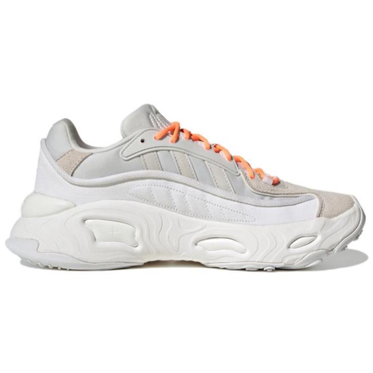 adidas Оригинальные кроссовки Oznova Low Tops Устойчивые к износу Athleisure Повседневная спортивная обувь Унисекс Белый Серый GW6864