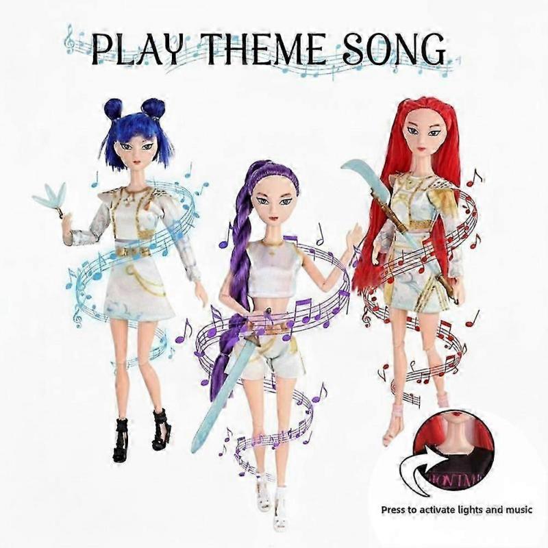 3x Кукла Sining Girls - Коллекционные виниловые куклы, Подарок на день рождения, Рождество для детей, Фанатов.