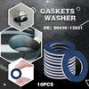 10pcs 12mm Hole Nut Seal Oil Pan Oil Drain Screw Gasket Washer Suitable For TOYOTA/Toyota 90430-12031 90341-12012