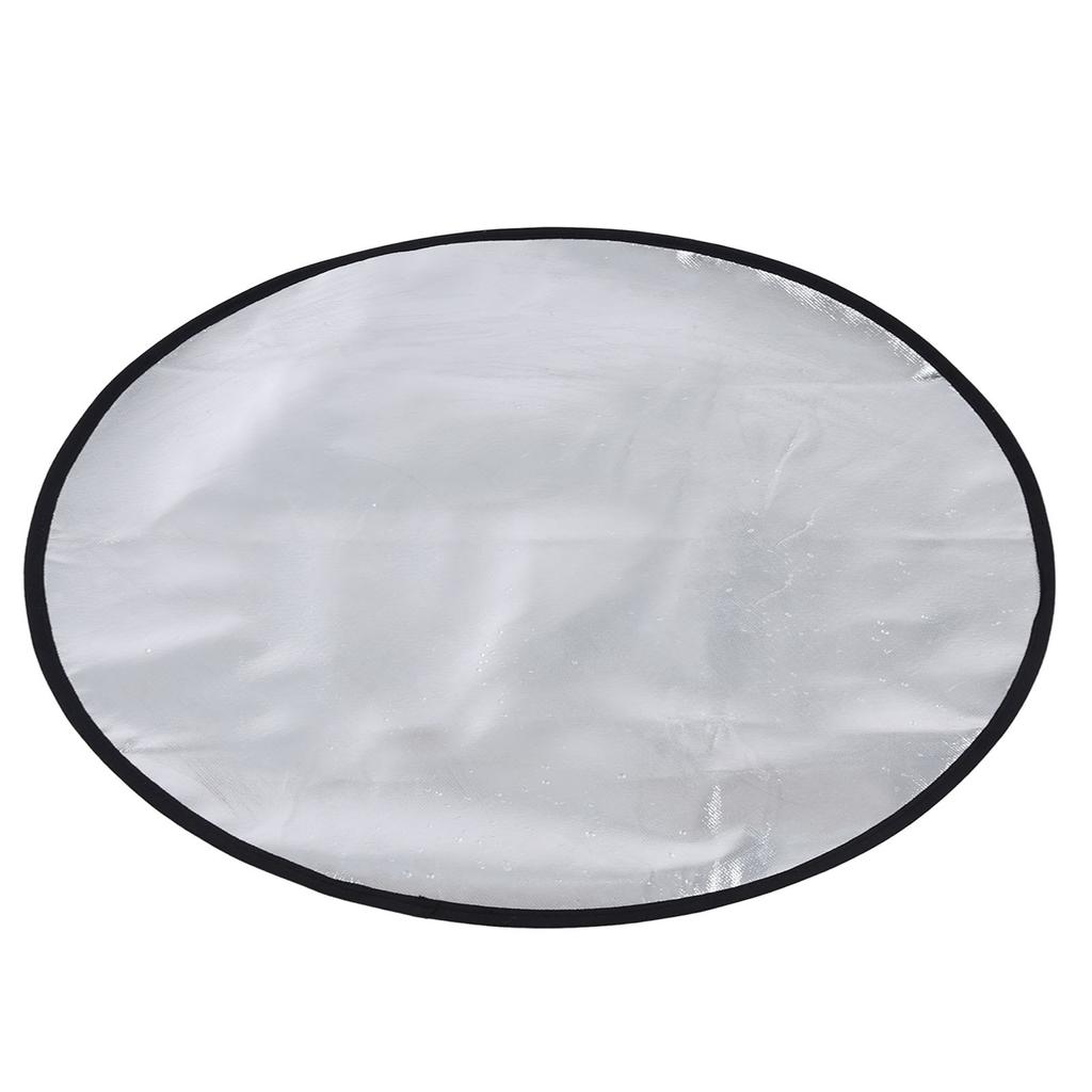 Термостойкий коврик для костра, защитный коврик для гриля и патио, двусторонний круглый коврик для газона для кемпинга на открытом воздухе