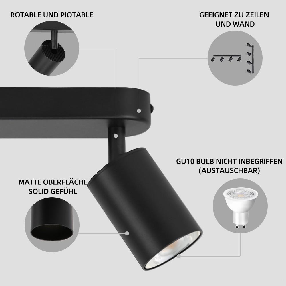 Сменный ламповый потолочный прожектор, бытовой минимализм, светодиодные потолочные светильники, внутреннее освещение, трековый светильник