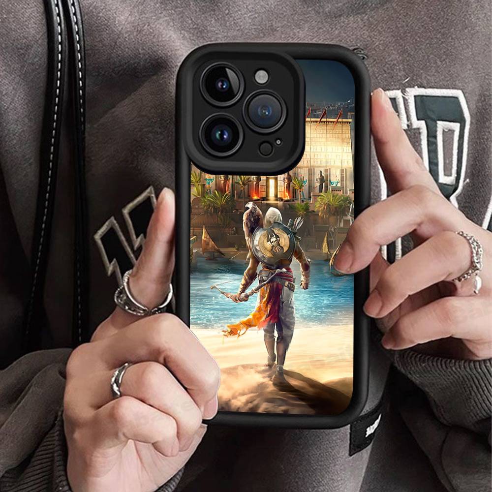Смешной Чехол для Телефона из Силикона 'A-Assassins Game C-Creed' для iPhone 17 Pro Max 16 15 14 13 12 11 Plus 17 Air