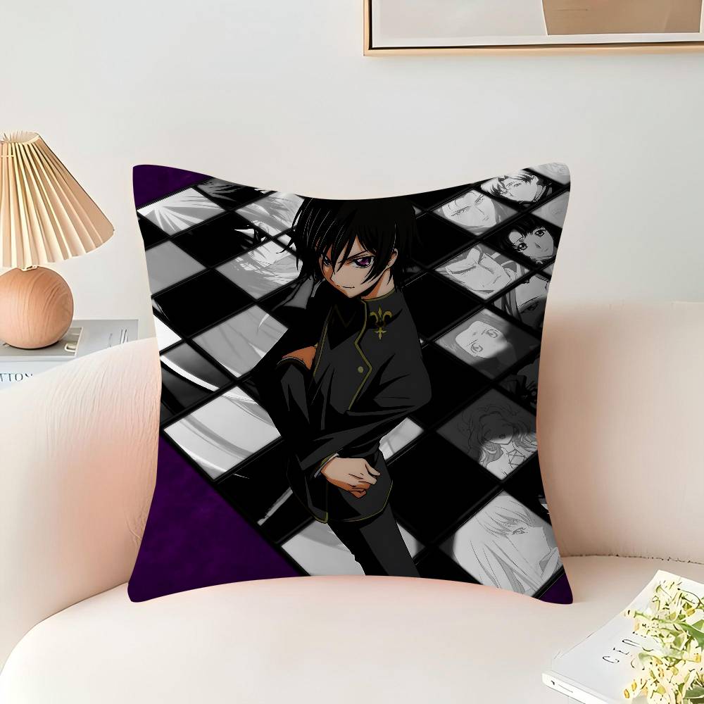 Аниме C-Code Geass Лелуш Стич Подушка-наволочка Удача Дракона чехол для диванной подушки украшение для дома комнаты подарок для детей