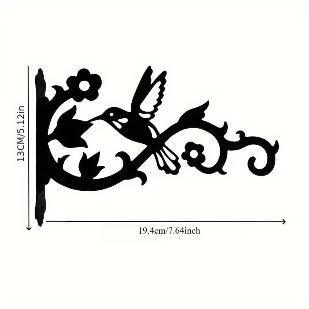 Rust Resistant Hanging Plant Hook Wall Mounted Flower Pot Hook New Plant Hanger Balcony Plants