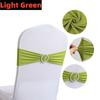 New 50-10PCS Elastic Chair Knot Wedding Decoration Buckle Sashes Back Cover Mariage Hotel Home Seat Elegant Modern Ribbon Decors
