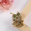 Ladies Banquet Gifts Butterfly Wings Collar Pins Enamel Pin Angel Butterfly Brooch Pins Scarf Clip