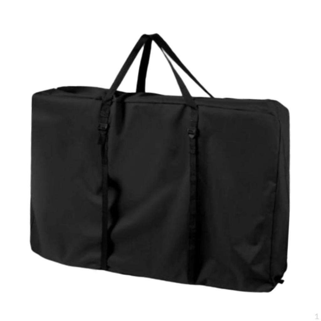 Folding Chair Bag, Sturdy Storage Cover Made of Oxford Material with Zipper for Camping, Gardening