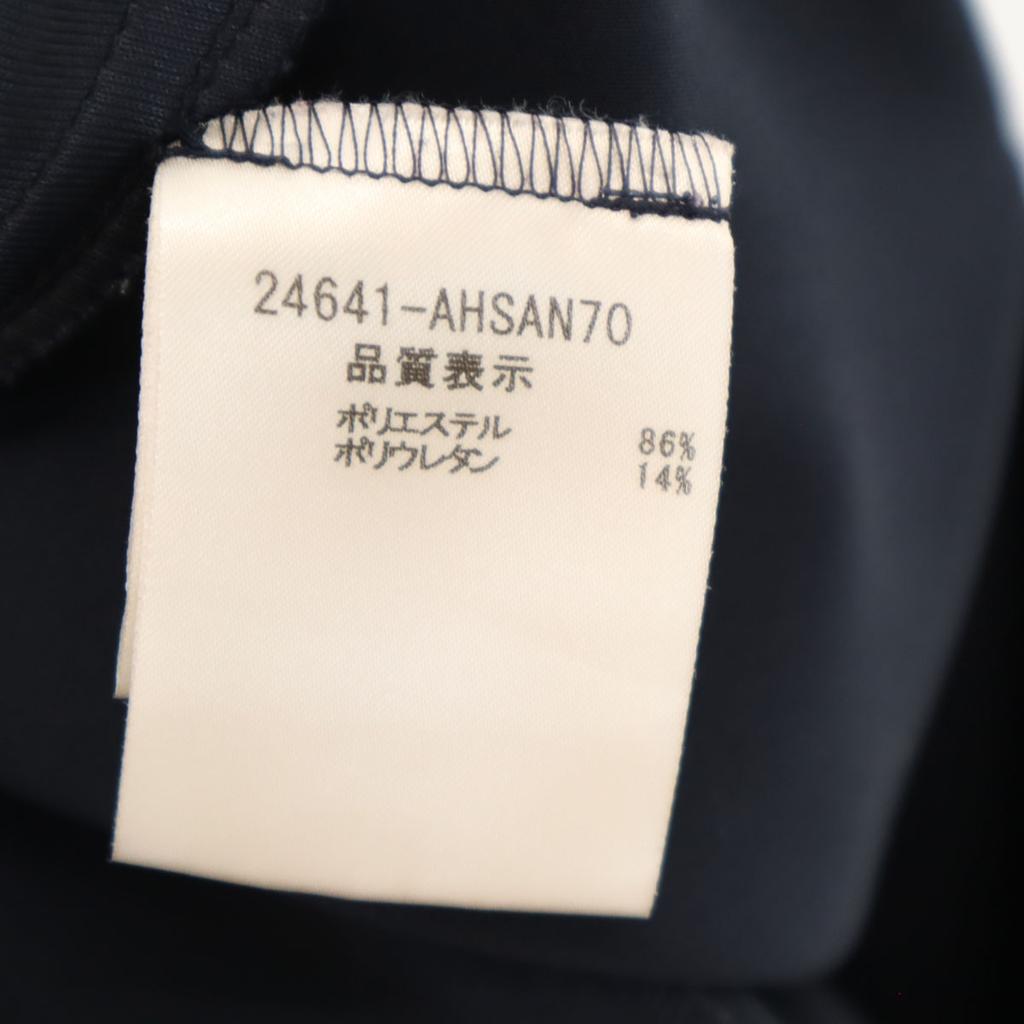 FOXEY NEW YORK Made In Japan Midi Length Wrap Skirt 40 Dark Blue Women Used