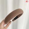 Padded Headbands Women Thick Velvet Hair Hoop Girls  Sponge Hairband