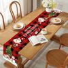Navidad Gift Christmas Table Runner Xmas Party Merry Christmas Decorations  Party Ornament