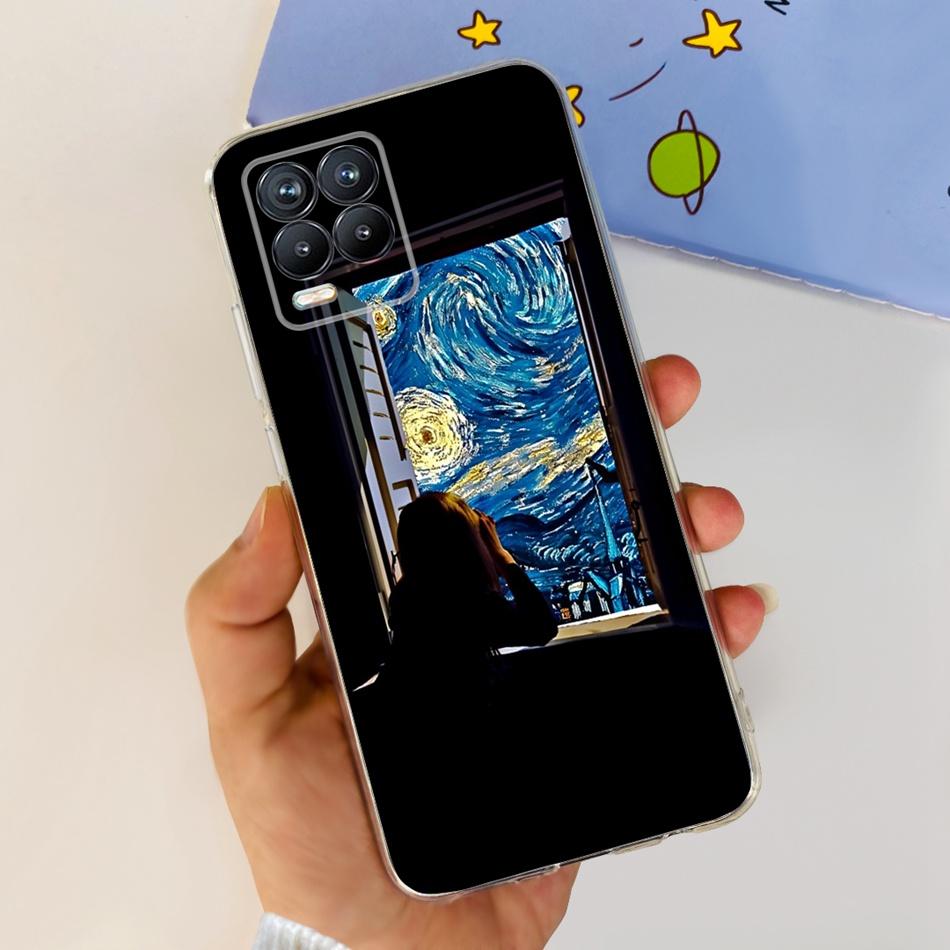 For Realme 8 Case Realme 8 Pro Realme8 5G 4G Fashion Cool Pattern Soft Silicone TPU Phone Back Cover