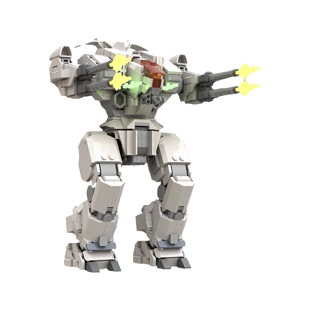 MOC Стрелок BattleTech Робот Строительные Блоки Высокотехнологичные Военные Роботы Кубики Модель Пехотные Вооруженные Роботы Сборные Игрушки Подарки для Детей