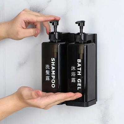 Отдельные флаконы для шампуня и геля для душа для отелей, настенные, без перфорации, коробки для дезинфицирующего средства для рук, настенные ручные дозаторы мыла