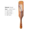 Pan Spatula Non-slip Food Grade Wood Ergonomic Handgrip Kitchen Shovel Cookware Supplies