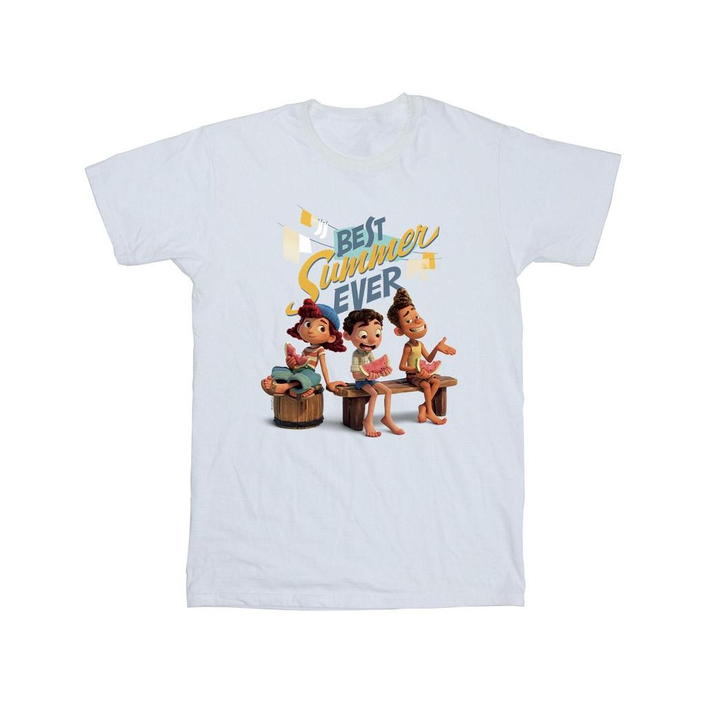 Disney Mens Luca Best Summer Ever T-Shirt