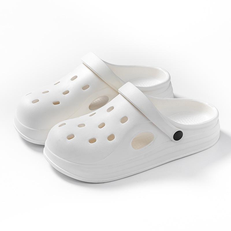 Женские садовые клоги на толстой подошве с нескользящей подошвой - Съемный комфорт для лета, пляжа и улицы