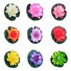 Simulation Lotus Floating Foam Artificial Lotus Lily Flowers Home Garden Pond Decoration