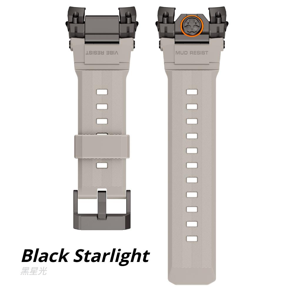 Роскошный Ремешок из Каучука для Apple Watch Band Ultra 3 49мм Ремешок для iWatch Ultra 2 49мм Металлическое Соединение Силиконовое Кольцо Бронированный Браслет