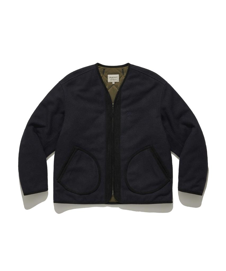 Helement Glencoe Wool Padded Jacket (Navy)