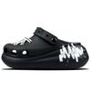 Crush Clog Pitch Genie Unlimited Players Clogs Unisex Black White