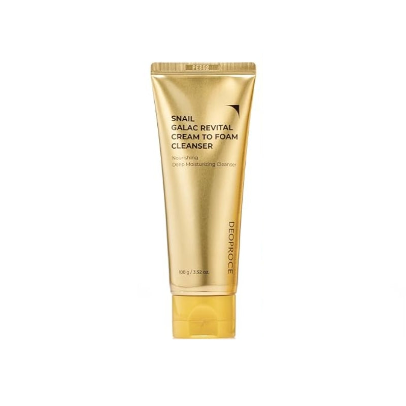 Deoproce Snail Galac Revital Cream to Foam Cleanser 100 г*1 шт/2 шт/3 шт