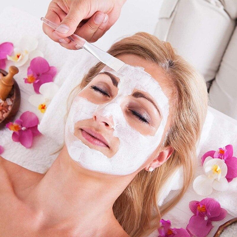 Набор кистей для маски из 4 предметов включает в себя мягкие веерные кисти для лица, кисть-аппликатор для кислоты, мягкие кисти-аппликаторы, инструменты для макияжа