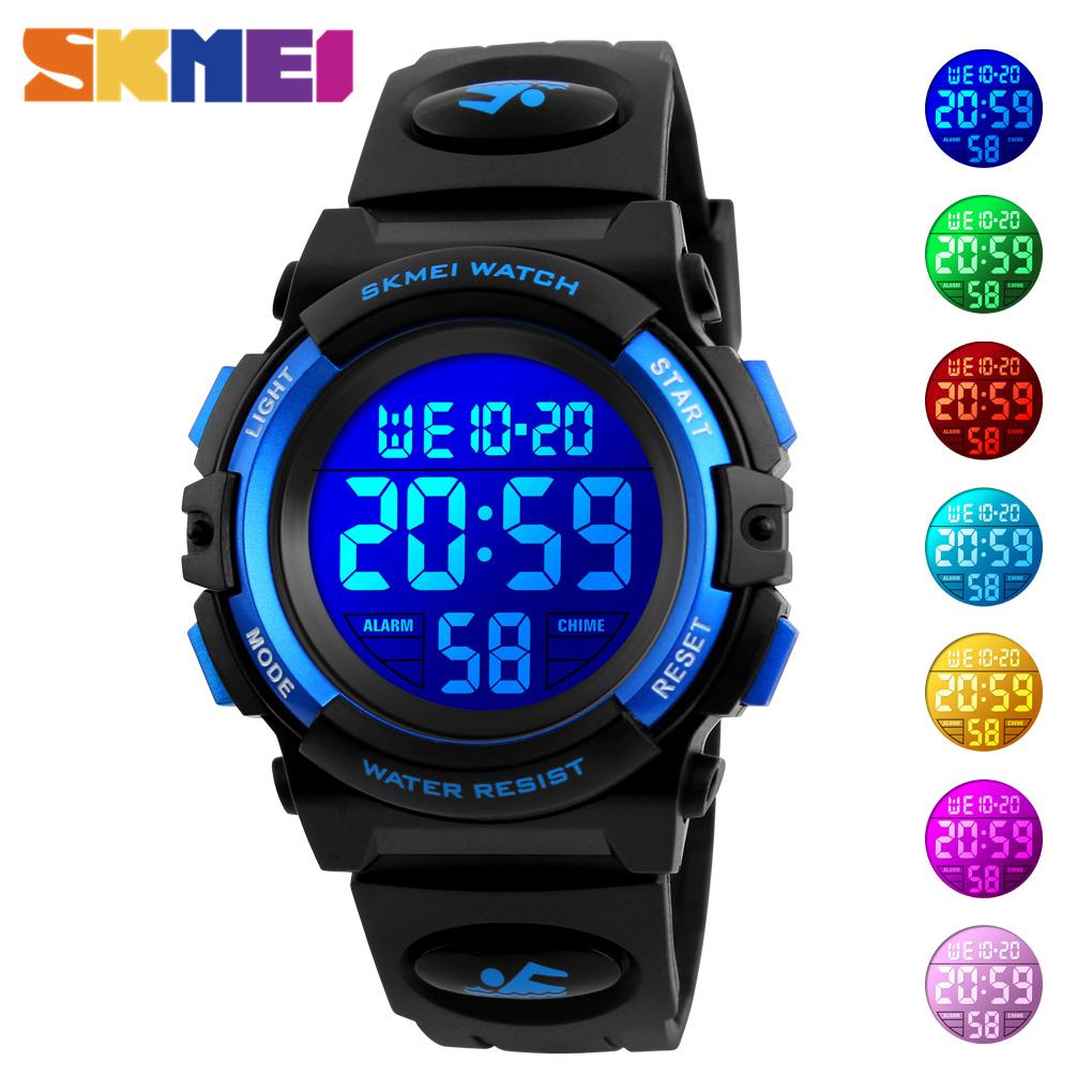 Детские цифровые водонепронецаемые часы