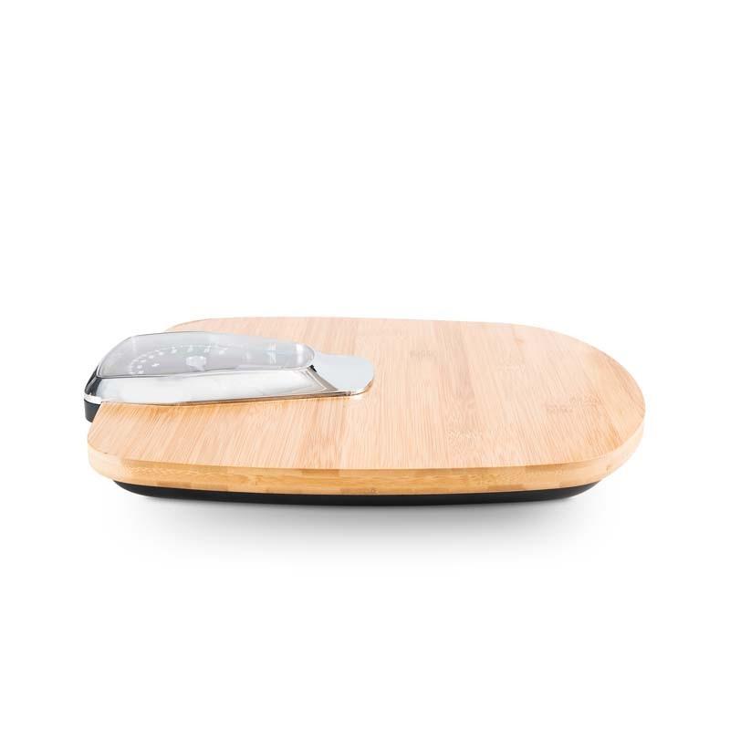 Yoghi - Dr Scale Ultimate - Pèse-personne Digital Bambou - Double Affichage - 130kg