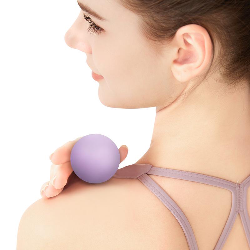 Силиконовый массажный мяч для расслабления мышц - Йога и фитнес Peanut Design