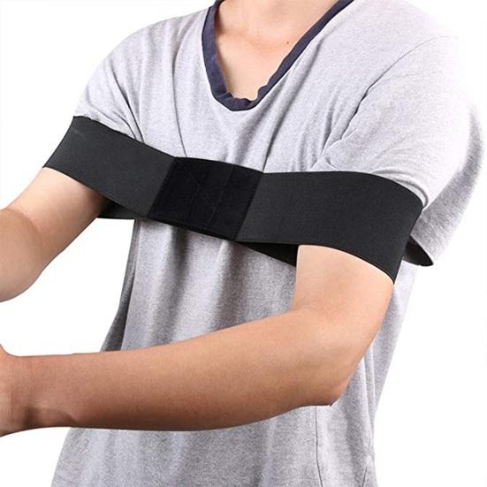 Помощь для тренировки гольф-свинга Пояс для коррекции движений Тренажер для свинга руками Корректор осанки рук Нарукавник для коррекции гольф-свинга