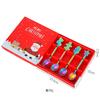 4pcs/set Stainless Christmas Coffee Spoon Cute Gingerbread Man Dessert Spoon Set Christmas Gifts Tableware Kitchen Accessories