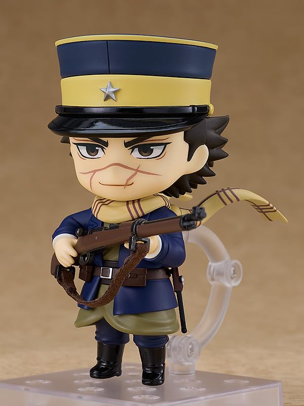 Good Smile Company УЛЫБКА Нендороид Золотой Камуй Саичи Сугимото Пластиковая Раскрашенная Подвижная Фигурка (ХОРОШАЯ КОМПАНИЯ) Немасштабируемый